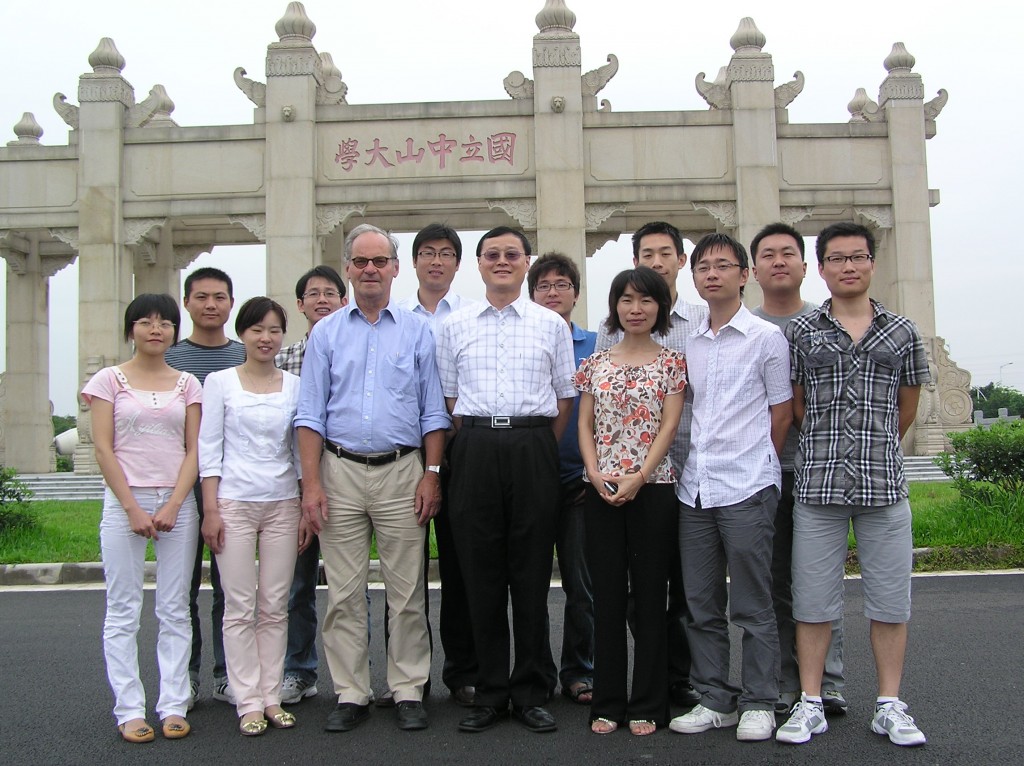 与Johann Gasteiger教授合影 与Johann Gasteiger教授合影
